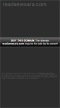 Mobile Screenshot of madamesara.com